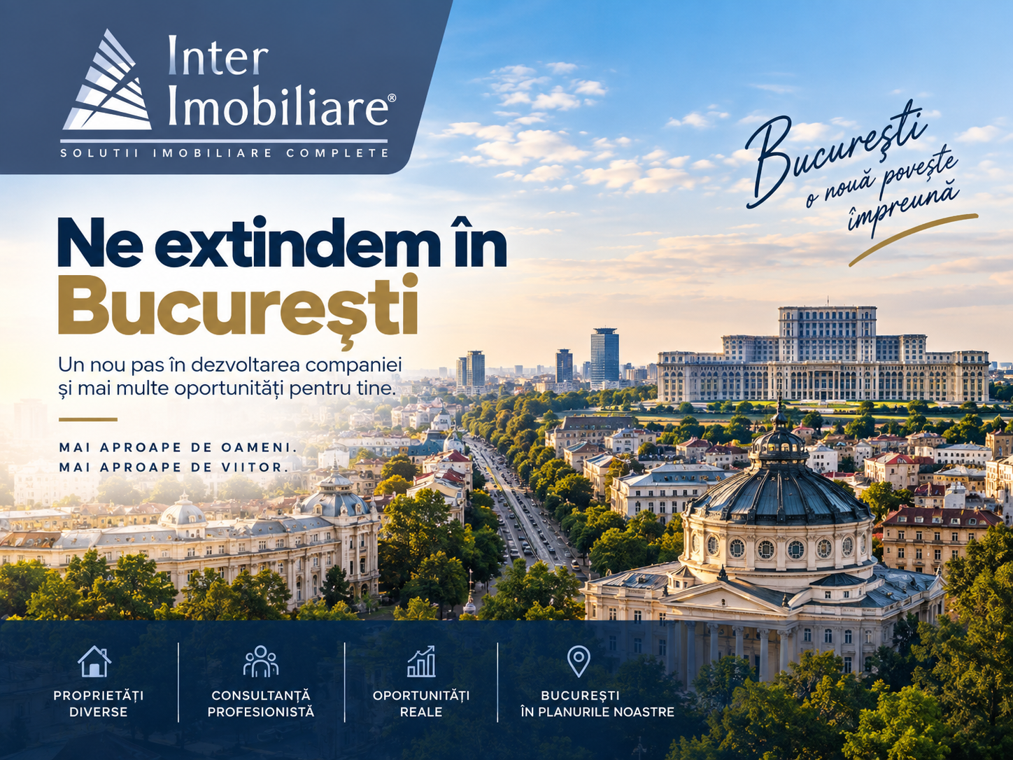 Inter Imobiliare se extinde in Bucuresti &ndash; un nou pas in dezvoltarea companiei